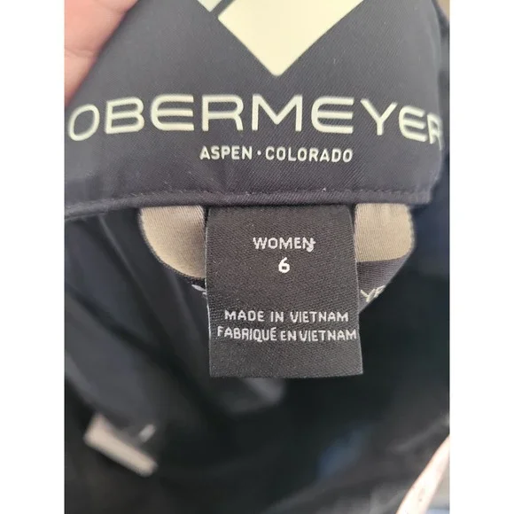 Obermeyer Malta B Women's Snow Bibs Overalls‎ Skiing Snowboarding Size 12 #19